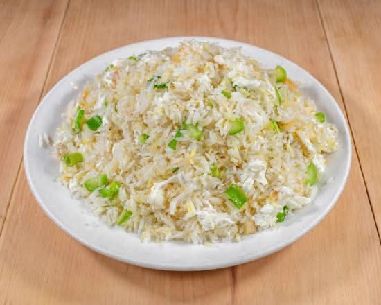 Fried Rice with Ginger Conpoy & Egg White (Each Dish) 薑米瑤柱蛋白炒飯